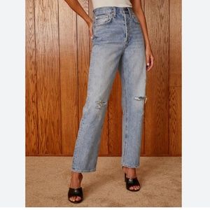 Aritizia Denim Forum The Joni High Rise Loose 29L Jeans